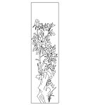 牡丹刻绘图