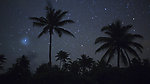 海岛的夜空