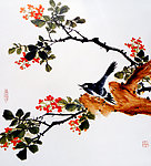 花香鸟欢