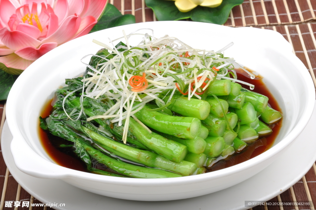 白灼菜心