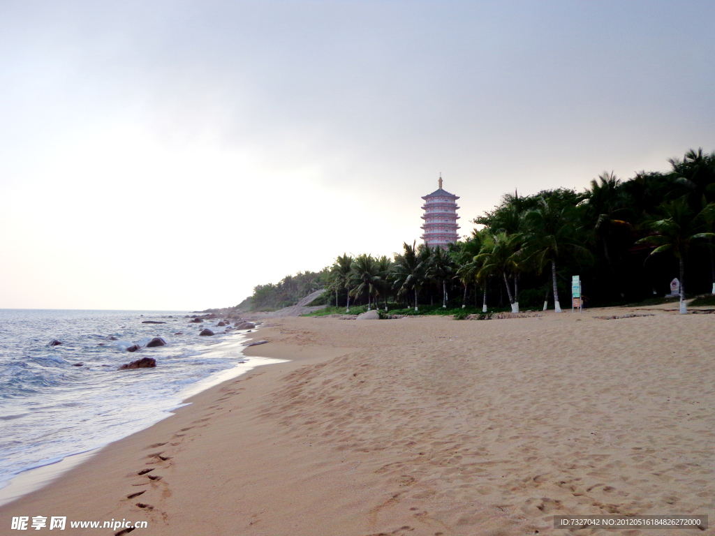 海边沙滩风景