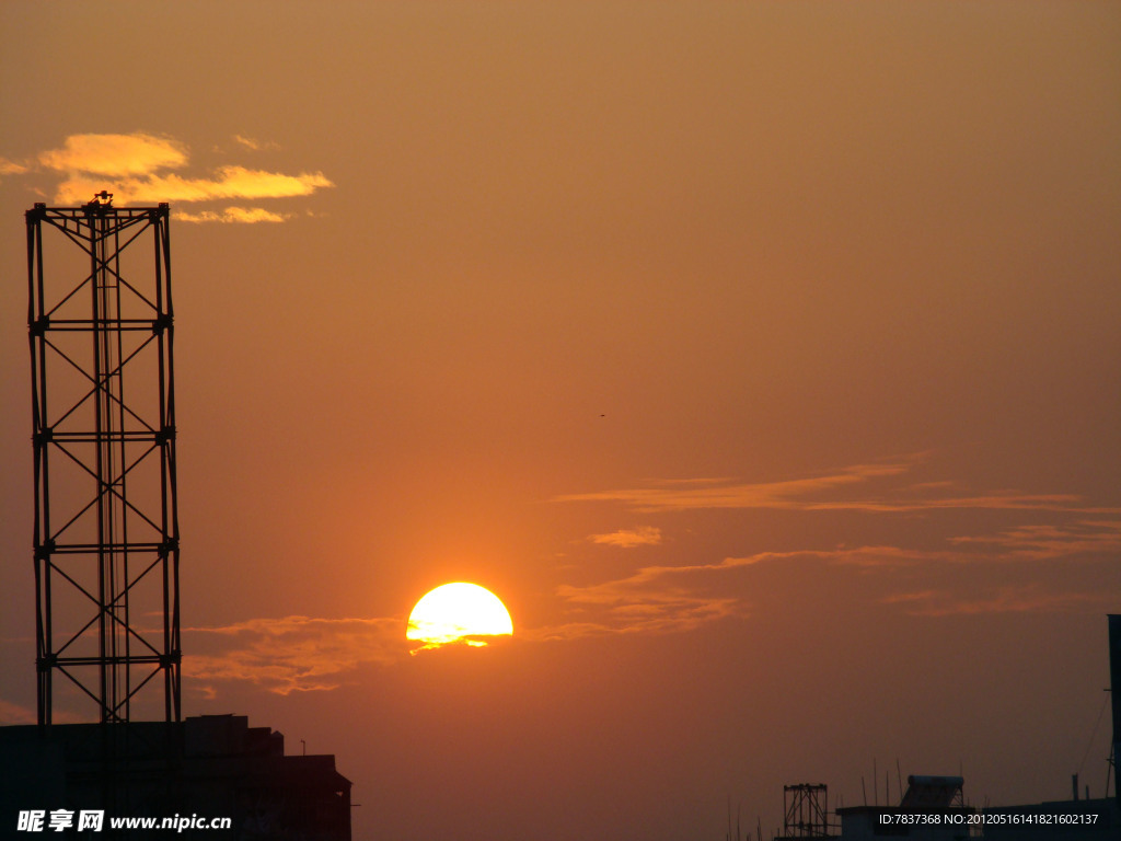 夕阳