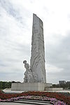新北川地震纪念广场雕塑
