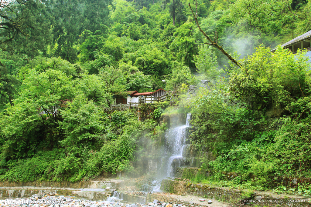 贡嘎山温泉