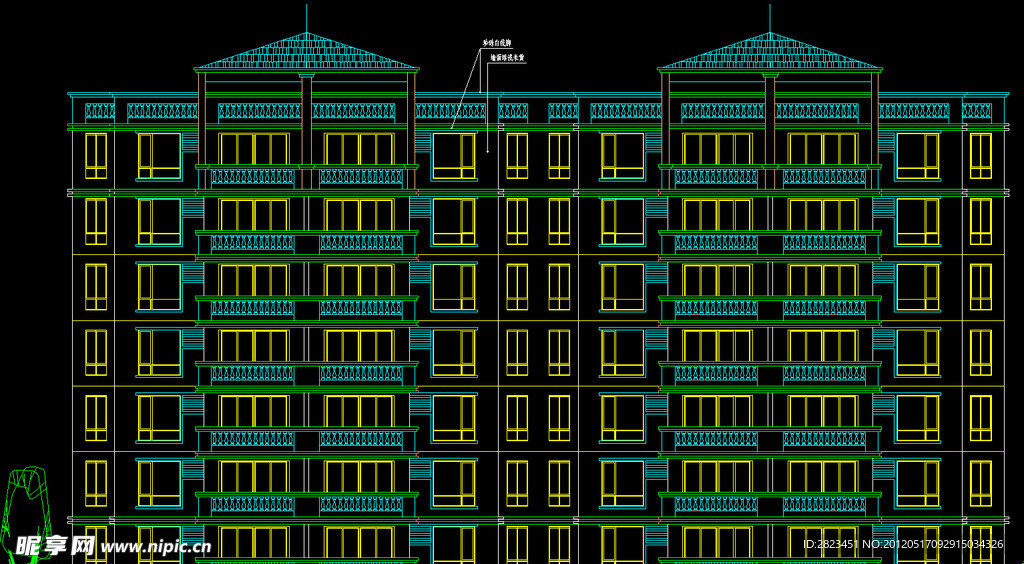 户型 住宅楼立面