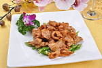 尖椒虾酱猪颈肉