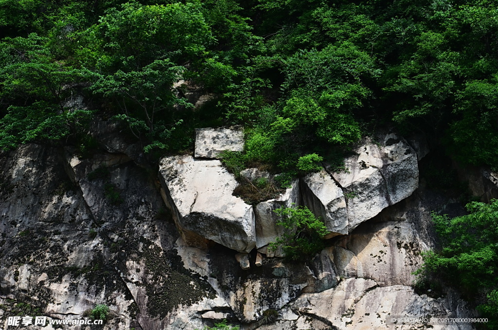 五垛的岩层