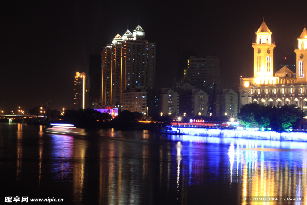 福州闽江夜景