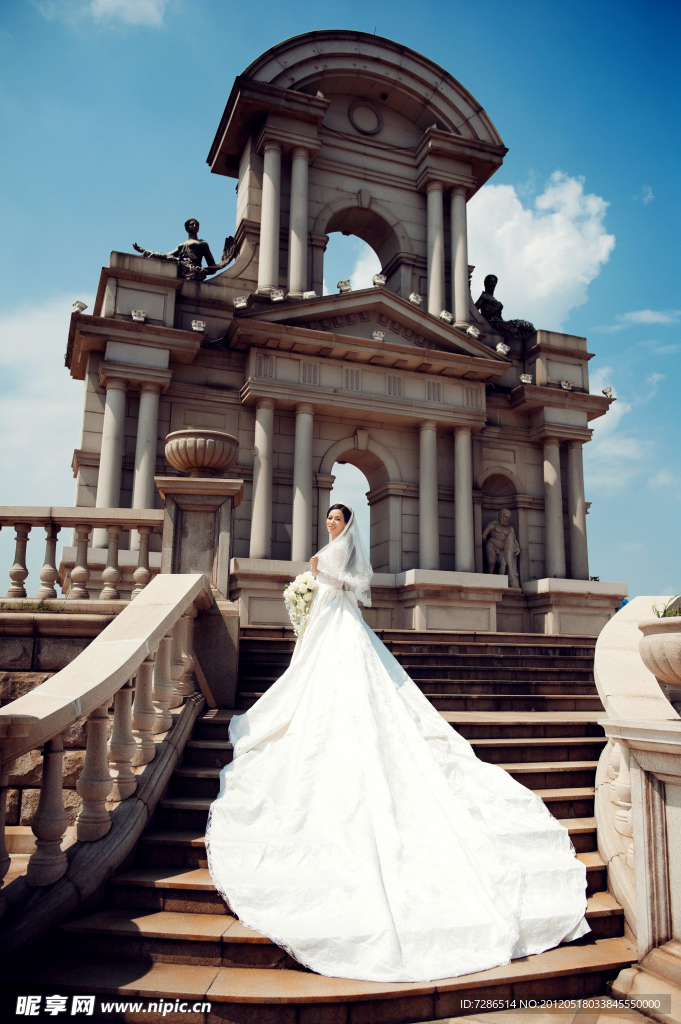 婚纱样片 样片 婚纱外景