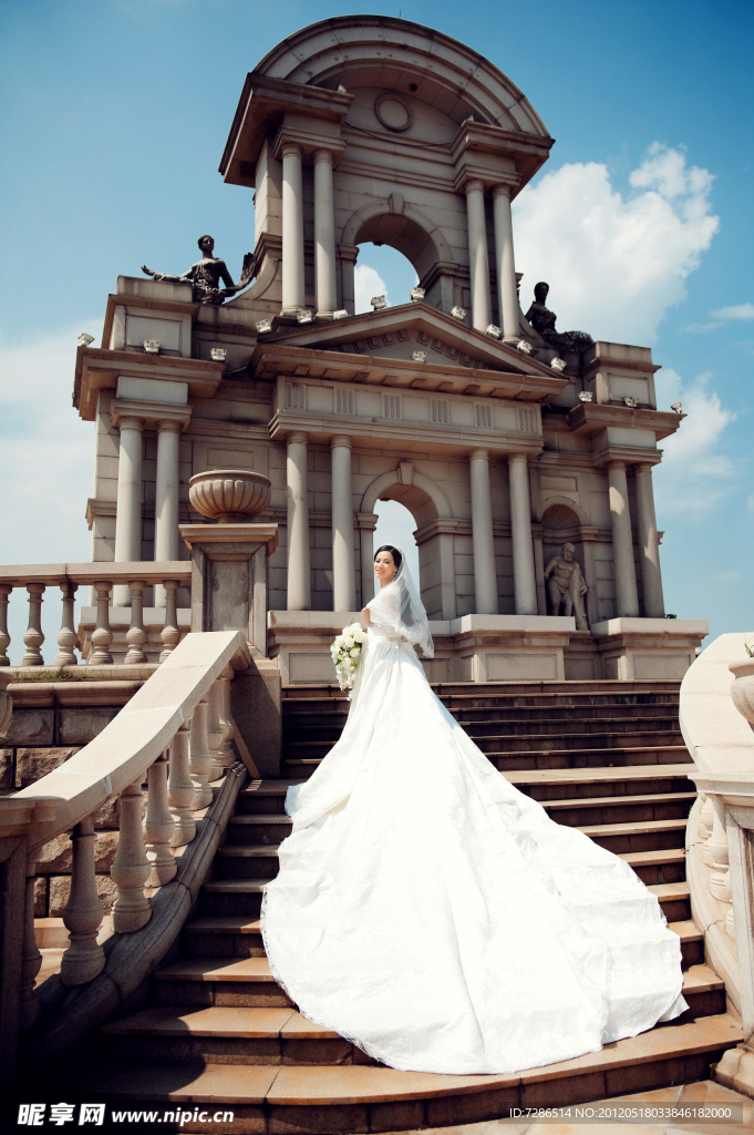 婚纱样片 样片 婚纱外景