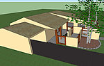 SketchUp别墅