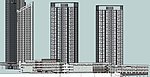 SketchUp高层城市建筑