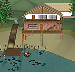 SketchUp住宅