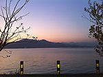 黄昏 海水