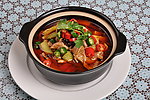 肥肠茄子煲