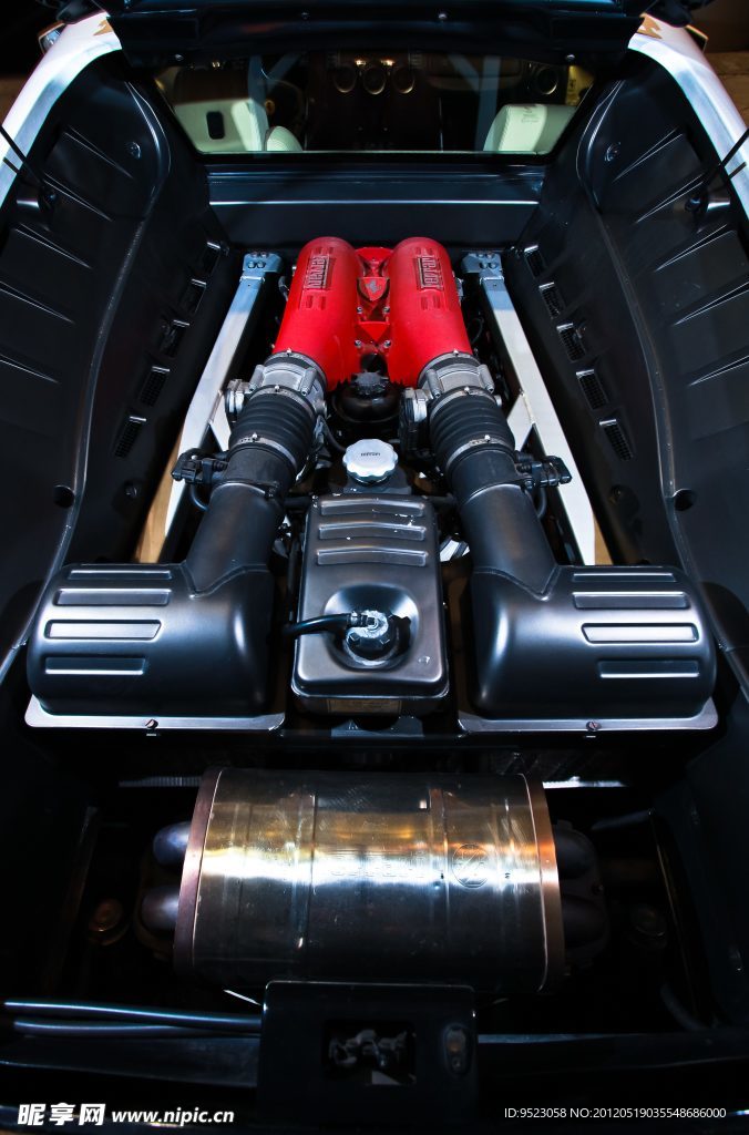 法拉利F430Spider引擎