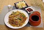 素炒河粉