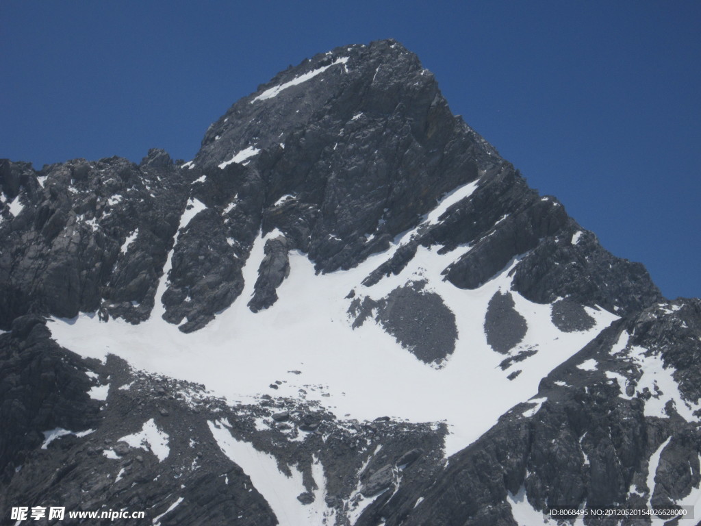 丽江雪山图片