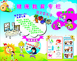健康教育展板