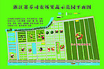 乔司农场后勤基地果蔬分布示意图