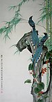 喜鹊翠竹