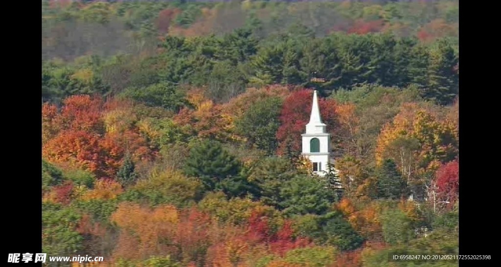 农庄村庄湖面