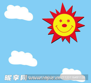 太阳图案