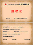 股权证