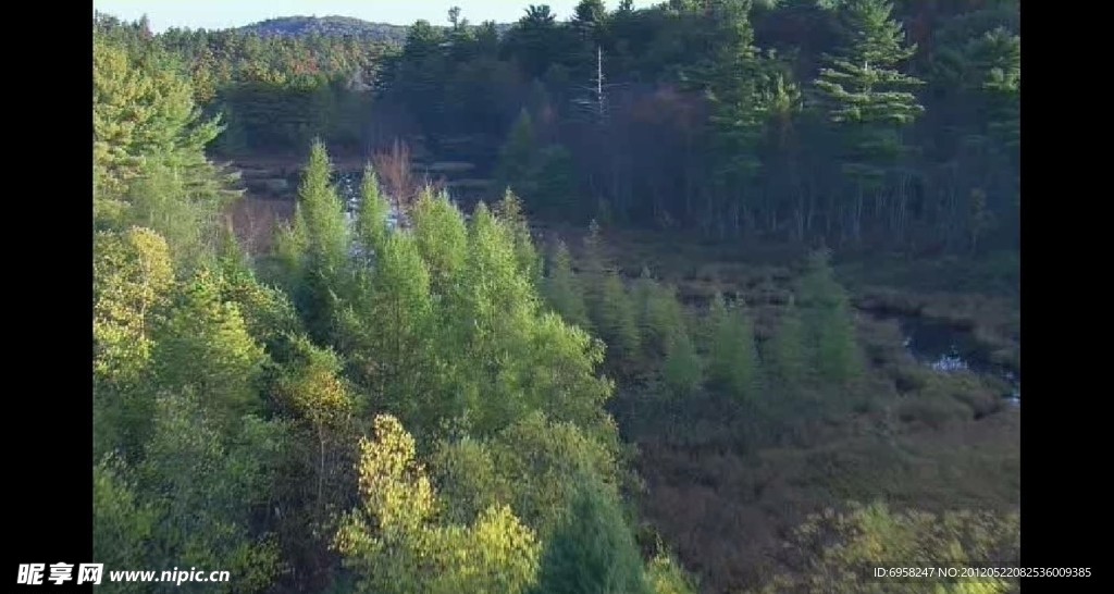 农庄村庄湖面