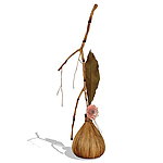 SketchUp家居饰品假花