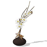SketchUp家居饰品假花