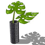 SketchUp家居饰品假花