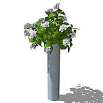 SketchUp家居饰品假花