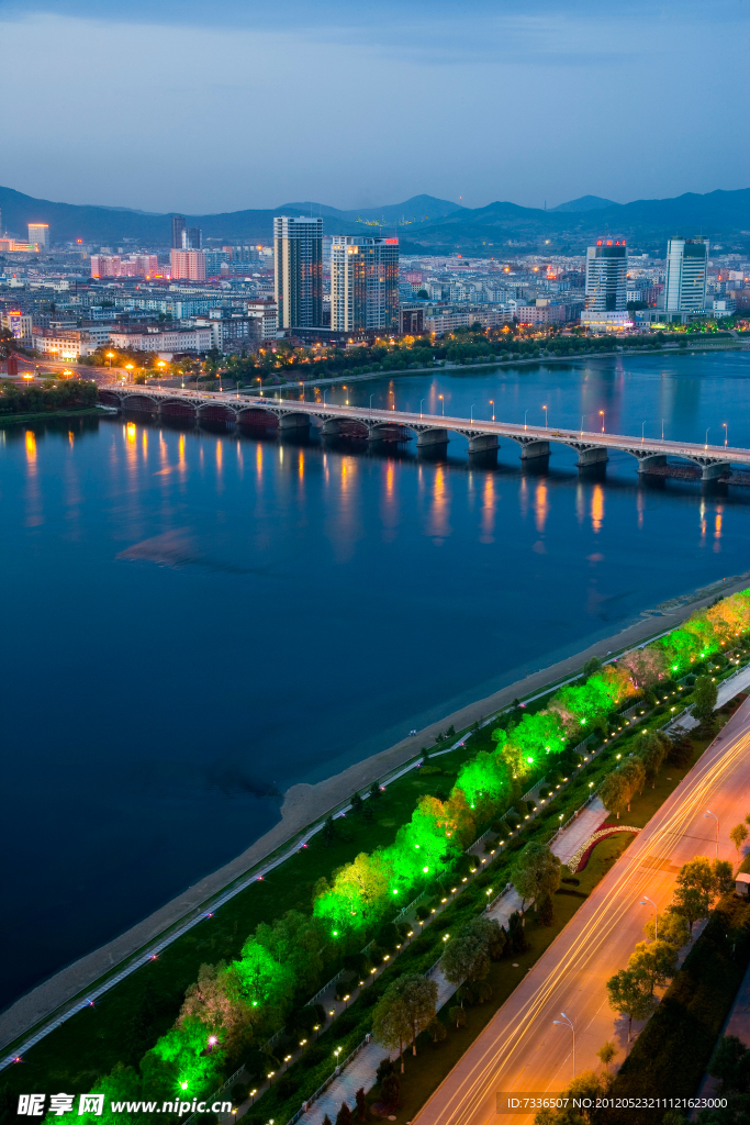 吉林 城市夜景