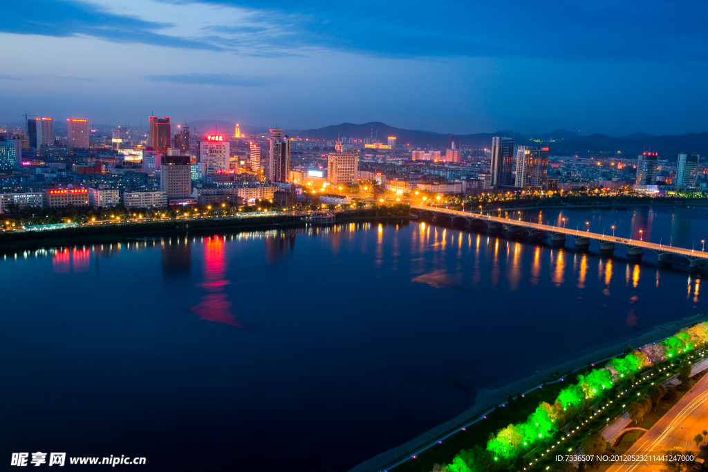 吉林 城市夜景