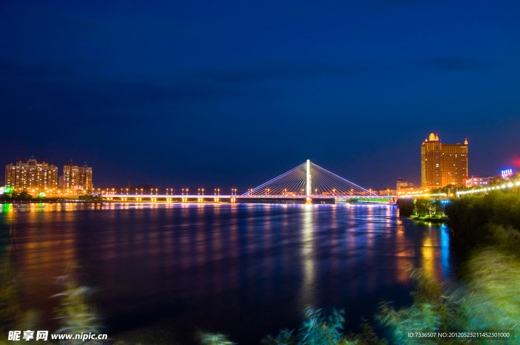 吉林 城市夜景