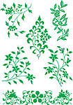 矢量花纹
