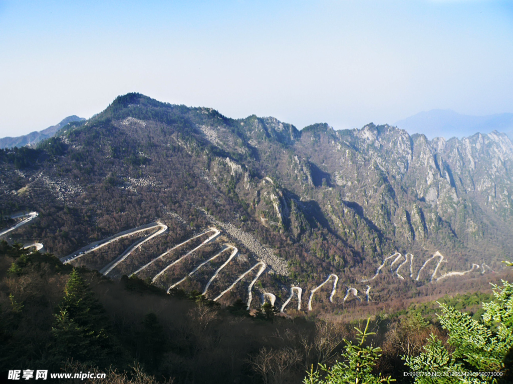 太白山盘山路