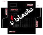 T 39 blade冰刀的彩盒
