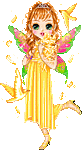 穿黄裙子女孩