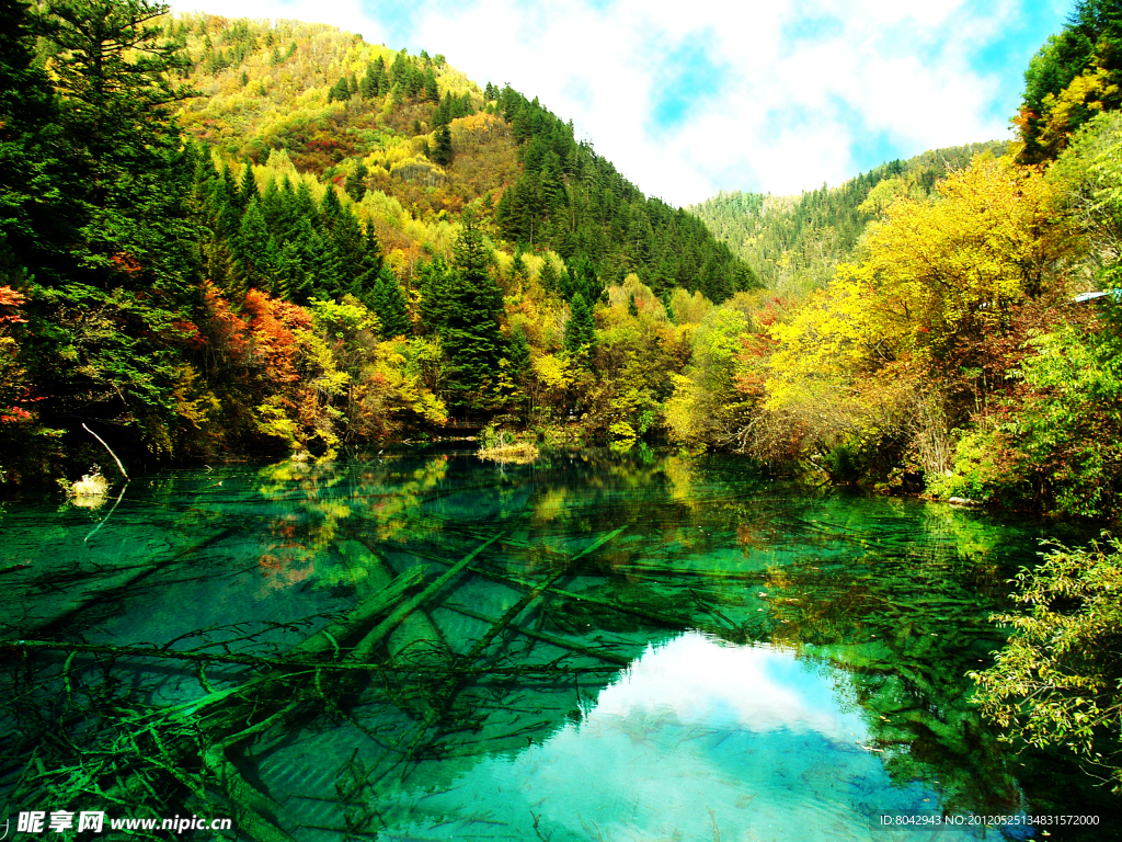 山水 九寨沟
