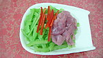 苦瓜炒肉丝
