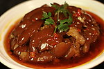 豆辣蒸肘头