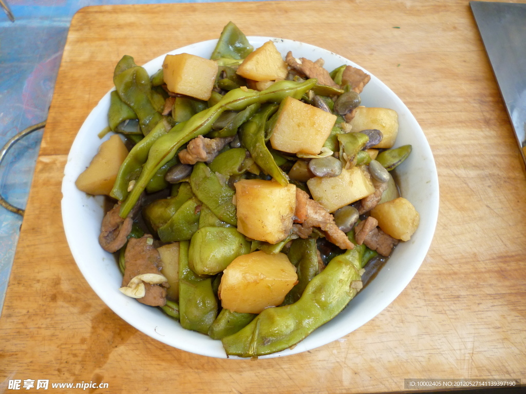 土豆炖芸豆