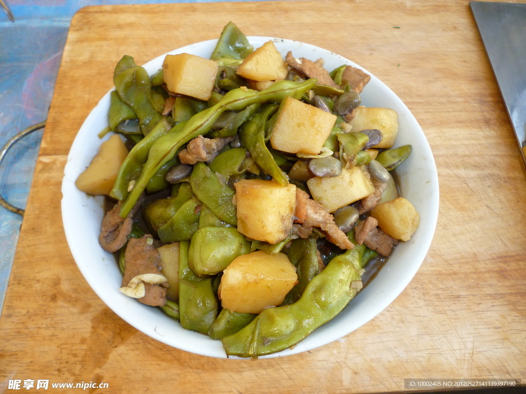 豇豆土豆烧肉怎么做_豇豆土豆烧肉的做法_豆果美食