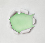 破洞的白纸