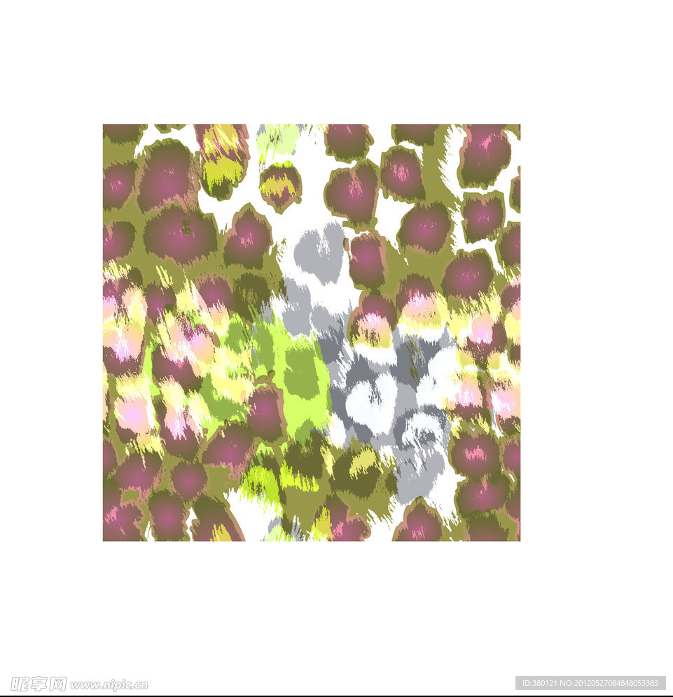 豹纹花型 豹纹 印花面料