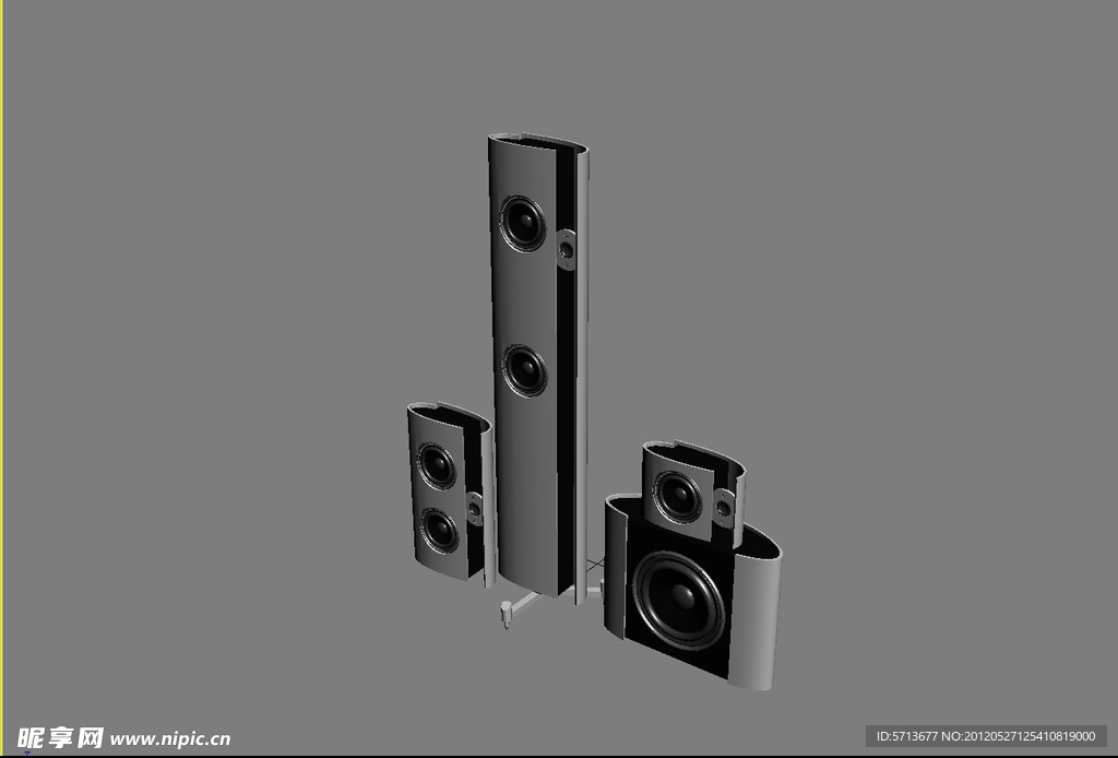 音响模型