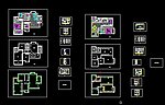 两套cad设计图