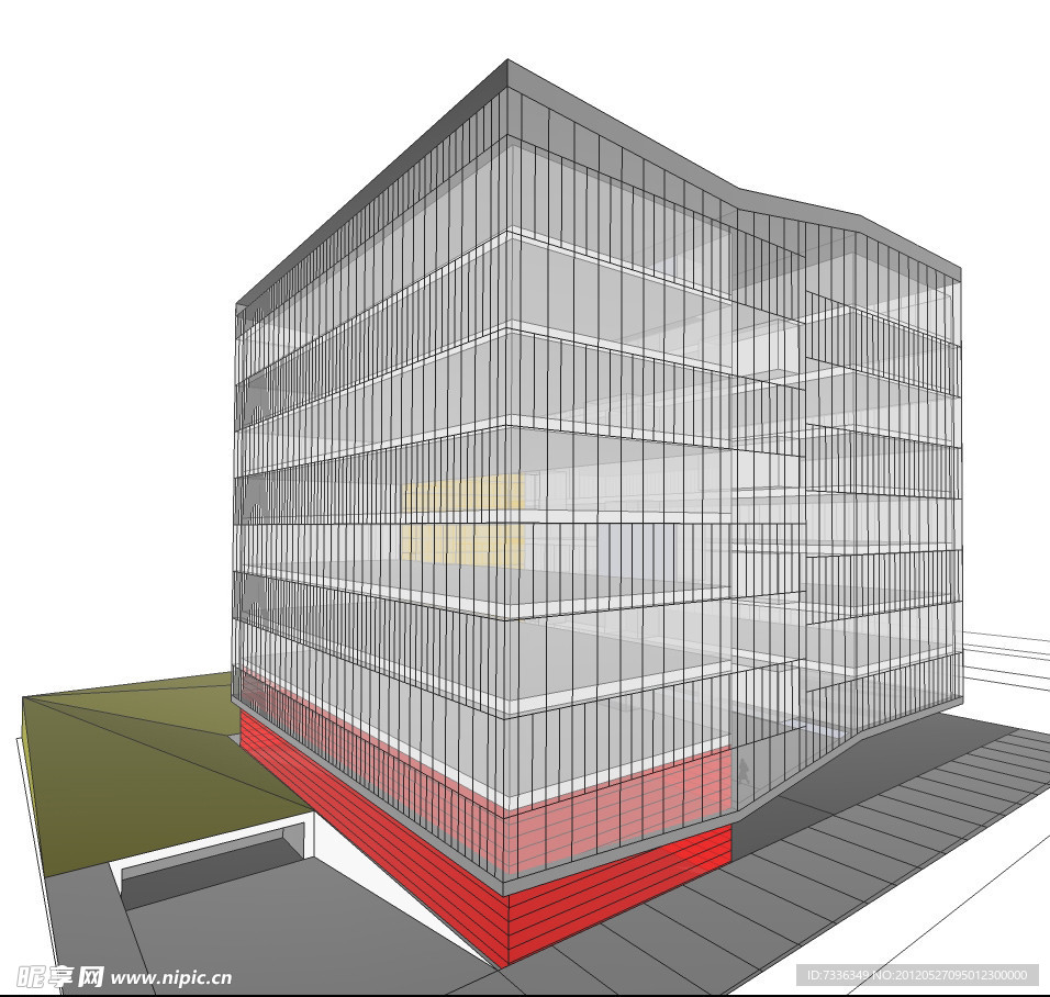 SketchUp高楼